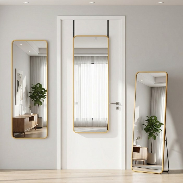 안토크 전신거울 3in1 벽거울 문걸이거울 35120cm