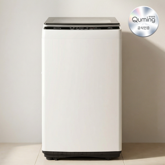 현대큐밍 WFE908TWA8 8kg 통돌이세탁기 원룸 오피스텔 화이트, 화이트, WFE908TWA8