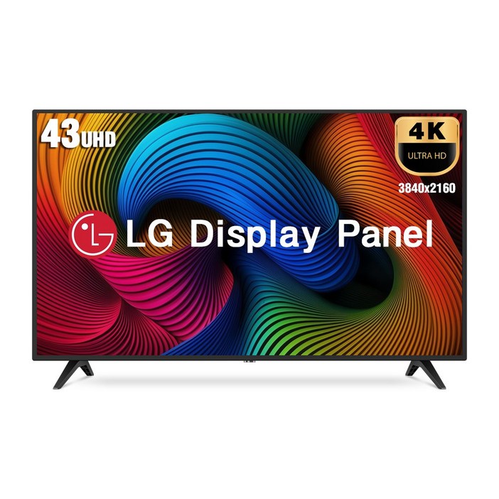 43인치티비 4K 울트라HD TV 중소기업TV 109cm 고화질 에너지1등급 가성비 티비, 스탠드형, 고객직접설치 43인치티비 4K 울트라HD TV 중소기업TV 109cm 고화질 에너지1등급 가성비 티비, 스탠드형, 고객직접설치