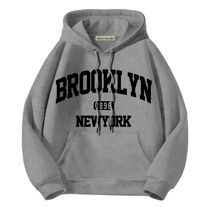 몰토벨리노 기모 ST 브룩클린1898 스탠다드핏 후드티