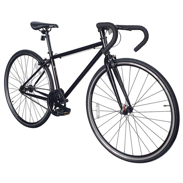 지멘스자전거 싱글기어 자전거 STYLE 프레임400 450 학생용 스몰사이즈, 미조립공구미포함유광블랙450S사이즈, 1개, 170cm