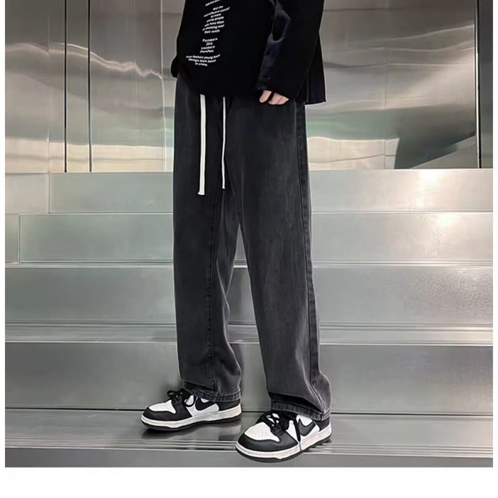 남자스판 와이드 청바지데님 A7