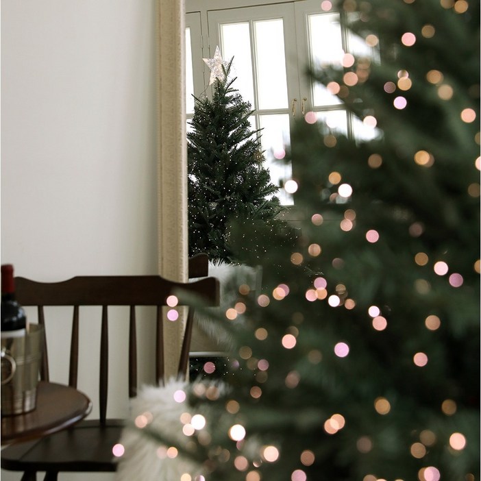 크리스마스 감성 LED 브랜뉴 지네전구 코드형, 1개, 브랜뉴 1200구