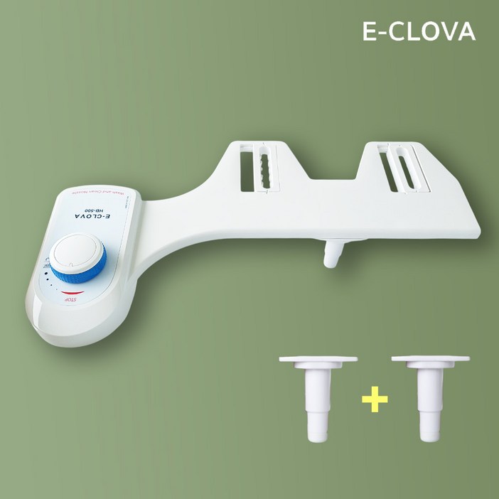 이크로바 분리형 노즐 11증정 기계식비데 무전원 냉수전용 판넬형 수동비데 HB500