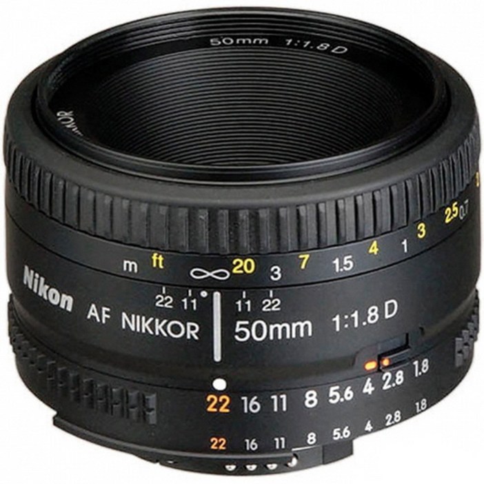 니콘 AF NIKKOR 50mm F1.8 단렌즈  DSLR전용 인물용단렌즈
