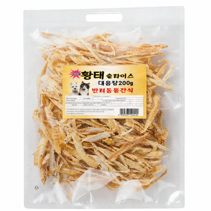 수제명가 대용량 강아지 황태 200g, 200g, 5개, 대용량 황태