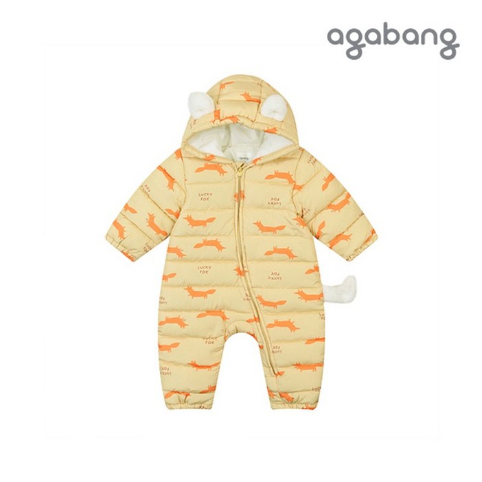 아가방 겨울신상노우나염웰론우주복YELLOW01P75750187
