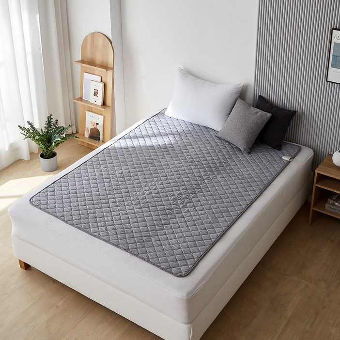 국내생산<2025년 최신형> 한일의료기 전기요 전기매트 1~2인용 다이아몬드 그레이 1,000 x1,800mm