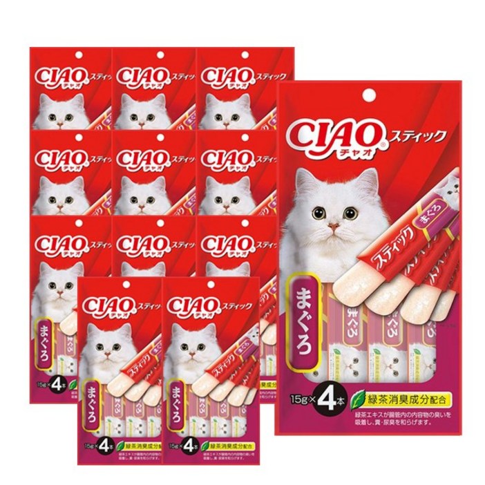 이나바 챠오 츄루스틱 고양이 간식 60g