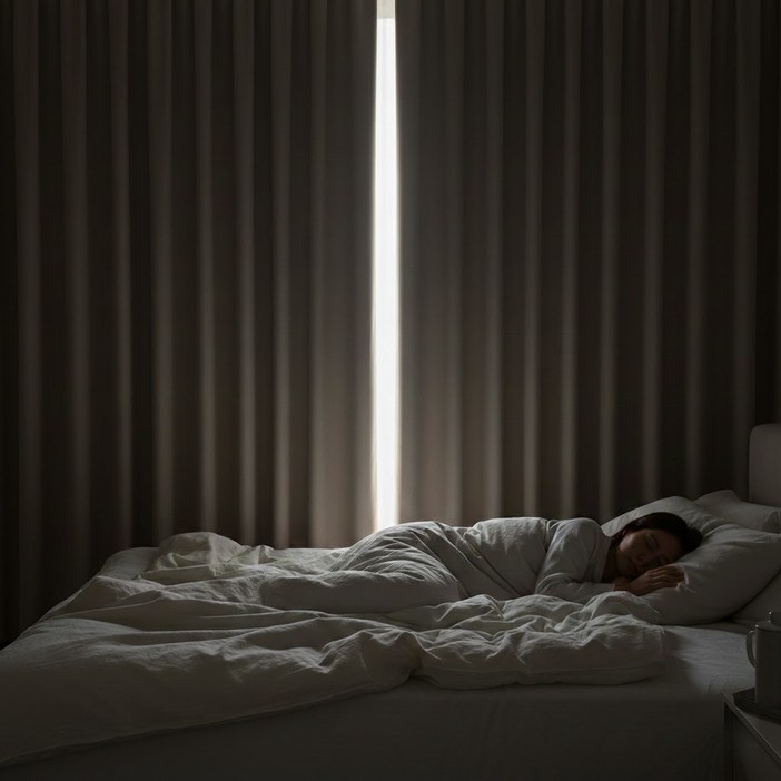 암막커튼 아일렛형 사계절 고중량 99.99 빛차단 2개입