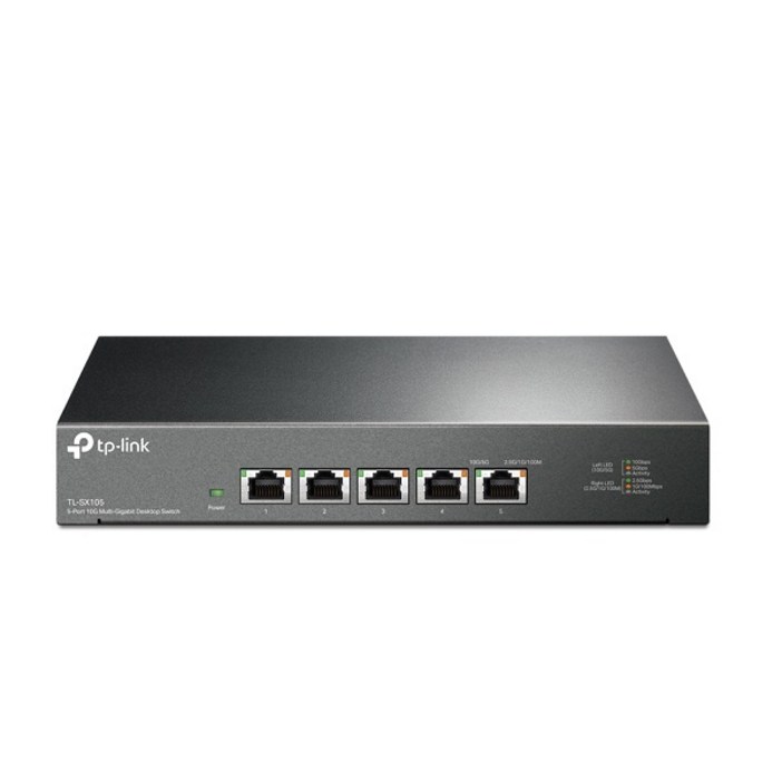 티피링크 5포트 10G 데스크톱 스위칭허브, TLSX105, 5개