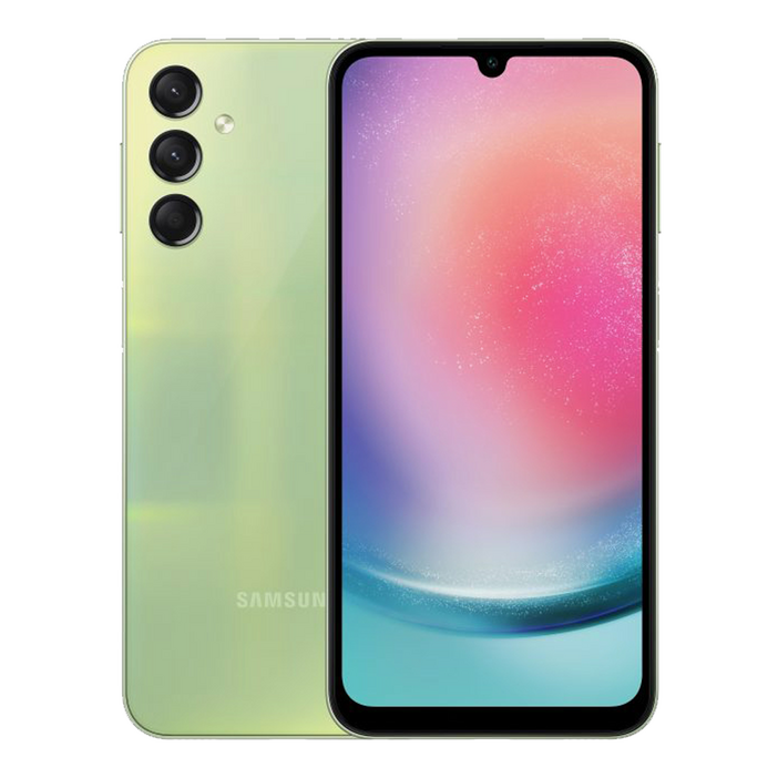 삼성 갤럭시 A24 중고 공기계 알뜰폰 핸드폰, 128GB, 4.라이트 그린S급