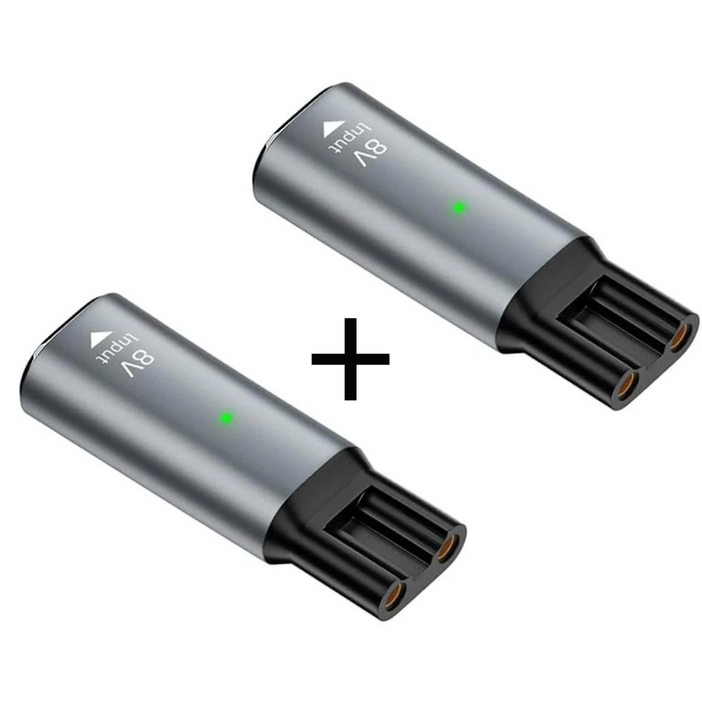 [1+1] C타입 필립스 전기면도기 호환 충전기 전기종 호환, 8V (2개)