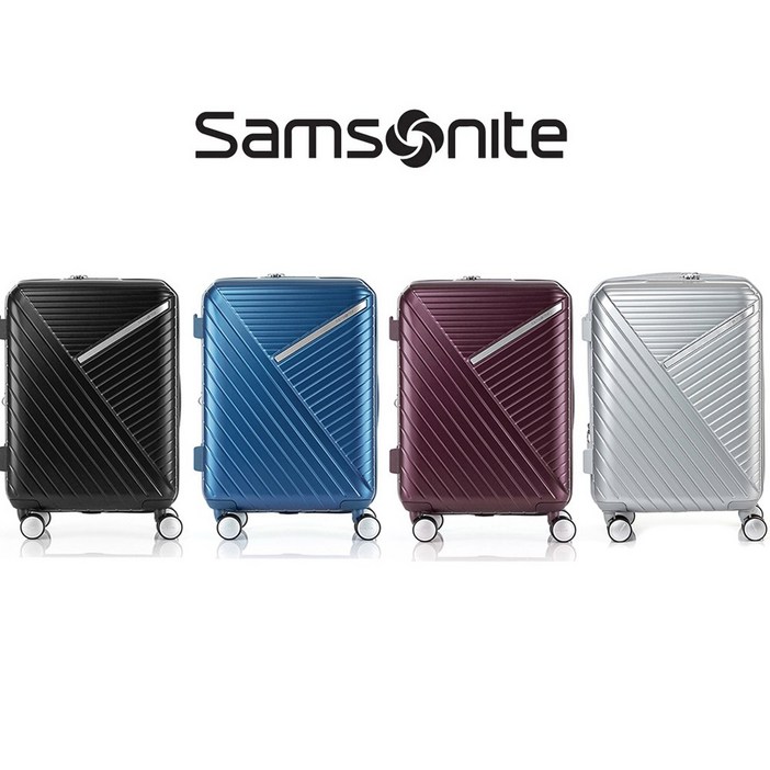 쌤소나이트 캐리어/20인치/기내용캐리어/경량/TSA/확장가능/블랙/블루/와인/실버