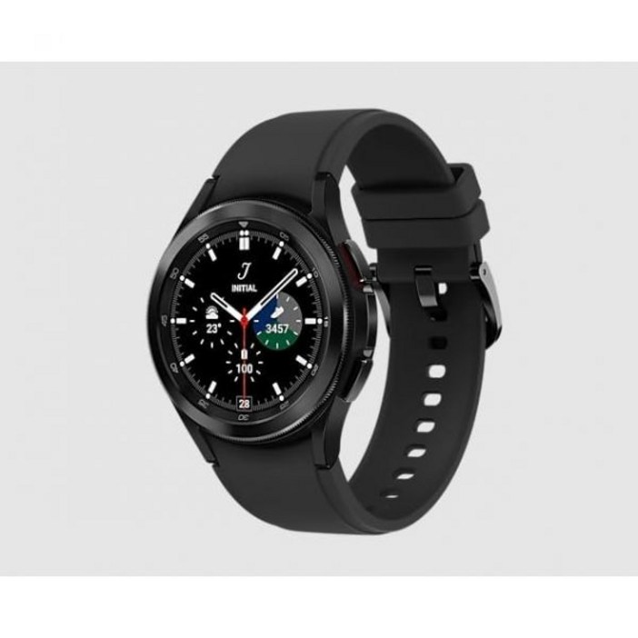 삼성 갤럭시 워치4 클래식 버전 46mm 블랙 스테인리스 스틸 스마트워치| 버라이즌 4G LTE| 건강 및 피트니스를 위한 심전도 모니터 트래커 + GPS 낙상 감지 기능 포함