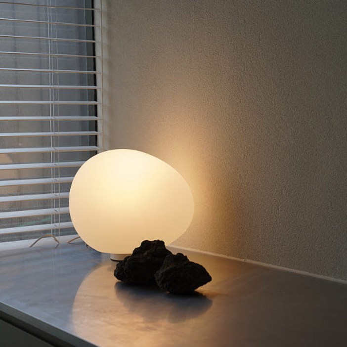 공간조명 조약돌조명 공조명 팬던트 LED조명 인테리어 수유등 무드등 달 카페조명