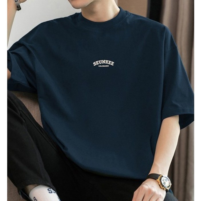 필마이 세미오버핏 반팔티셔츠