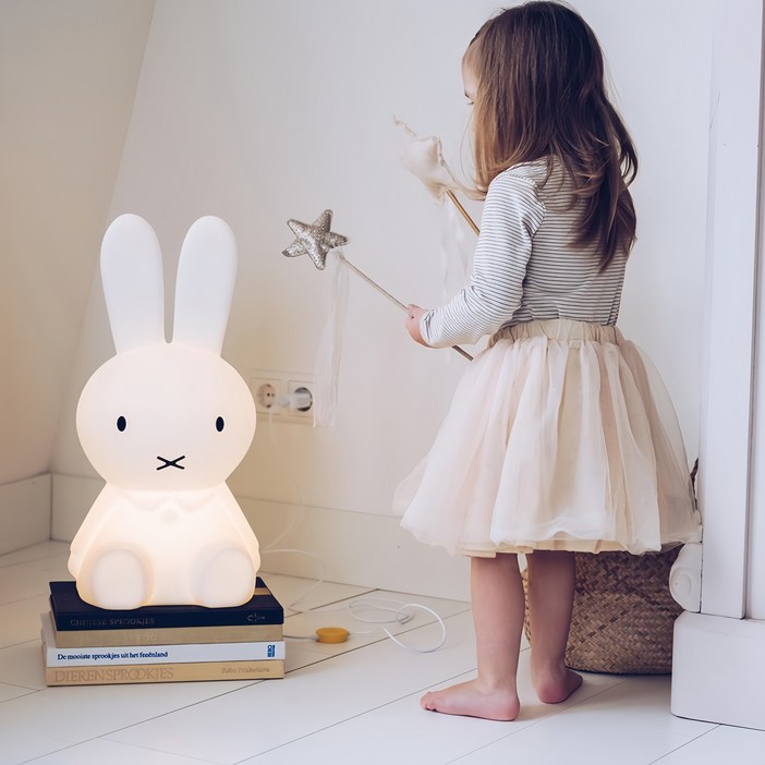 miffy 미피 LED 무드등 KC 인증 토끼 무드등 조명 침실 수면등 수유등 캐릭터 무선 리모컨 취침등 귀여운 스탠드 인테리어 집들이 선물