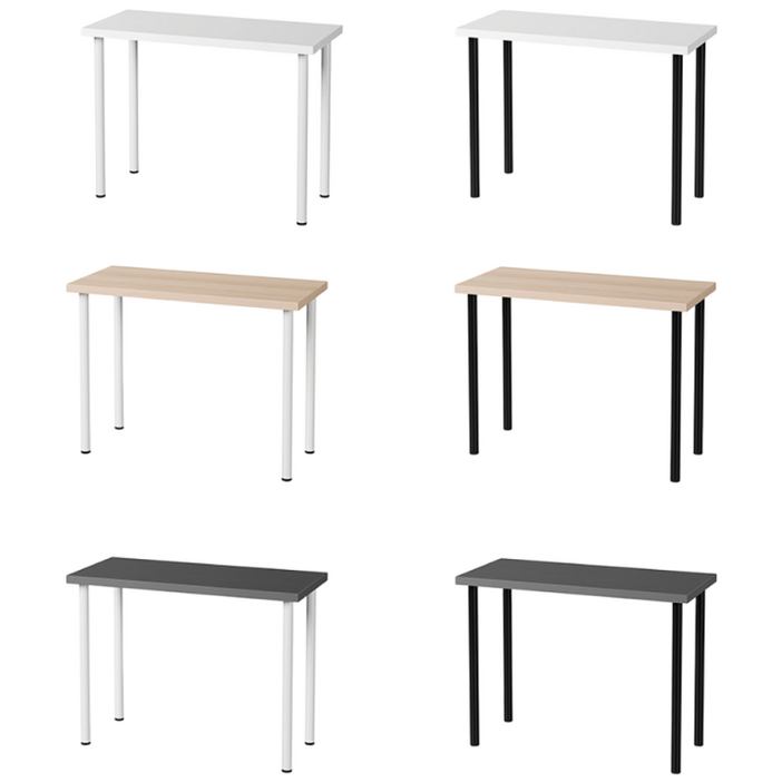 이케아 LINNMONADILS 소형 테이블책상 100x45cm