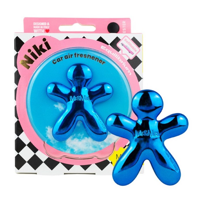 공식수입정품 미스터앤미세스 니키 차량용 방향제 본품, 1개, 니키본품 이퀼리브리엄