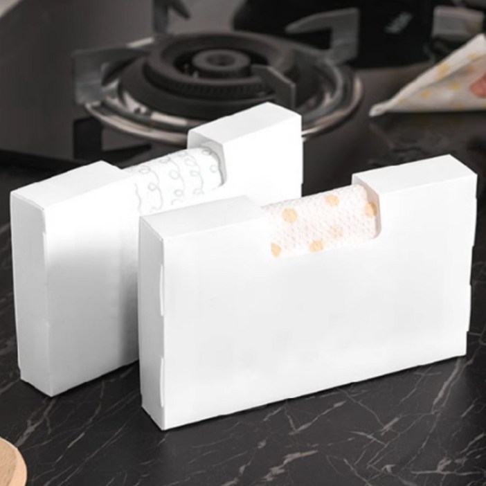 비닐봉지 봉투 정리함 세트(1+1+1+1+1=5개구성), 5개, 화이트