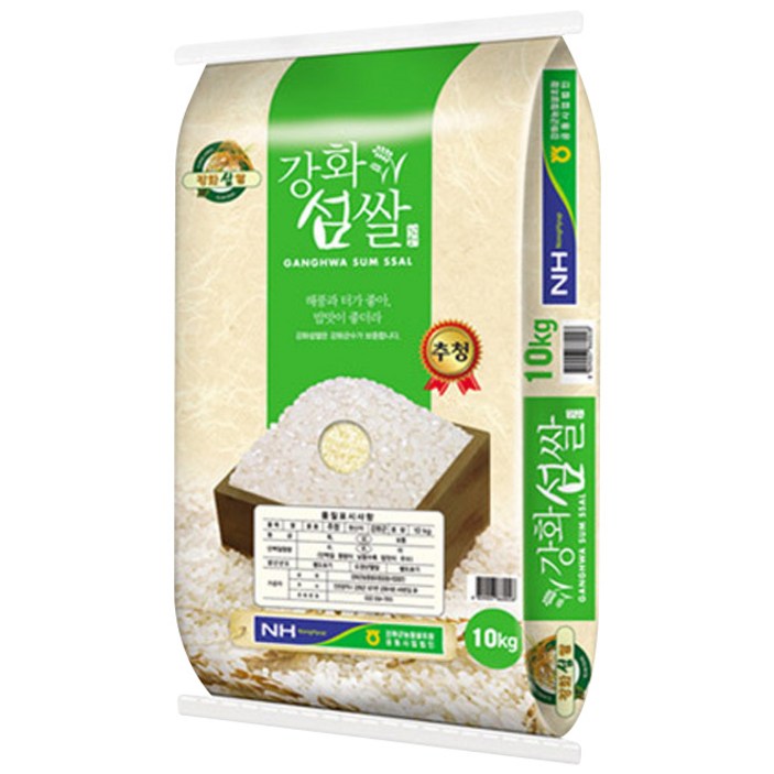 강화섬쌀10kg 강화군농협 강화섬쌀 추청 백미, 10 kg, 1개