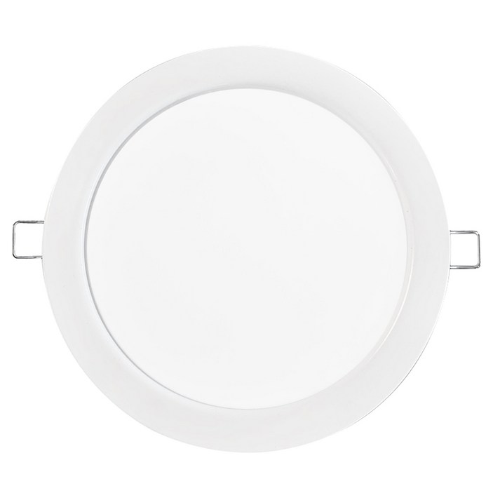 LED 등기구 고정형 15cm 20W, 화이트  주백색, 1개