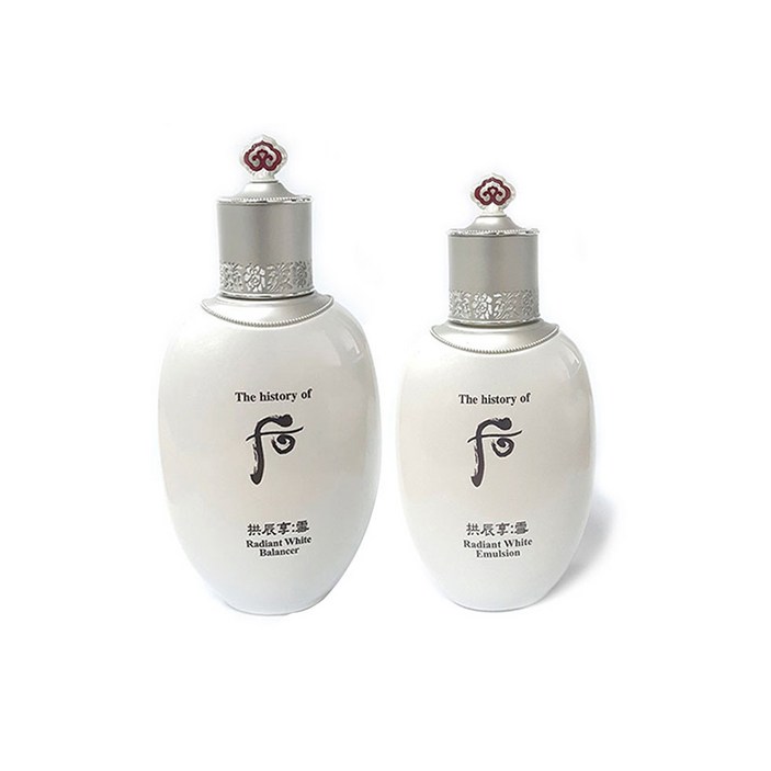 더후 공진향 설 미백 2종 단품 세트(밸런서 150ml+로션 110ml), 1세트