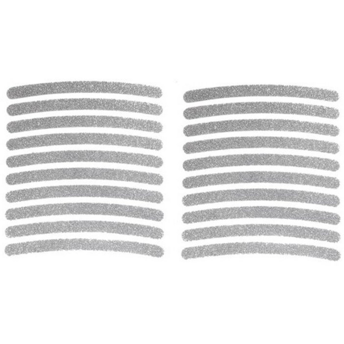 어반카 타이어 휠 홀로그램 스티커 세트