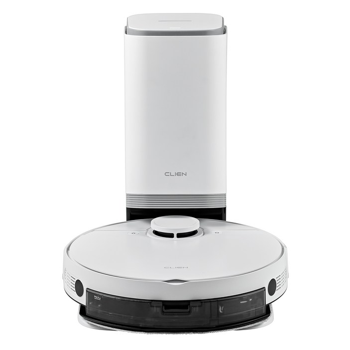 클리엔 로봇청소기 흡입+걸레 T24P-WH