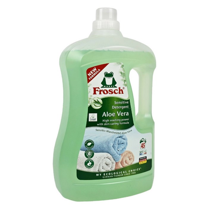 프로쉬 알로에베라 고농축 세탁세제 본품, 3L, 1개