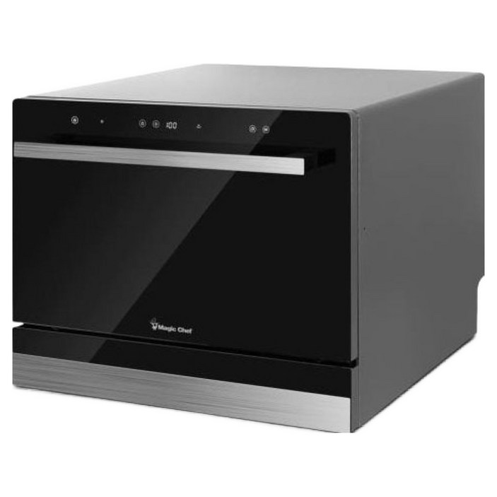 매직쉐프 식기세척기 식기건조기 6인용, 블랙, MEDW-B06B, 단순배송상품