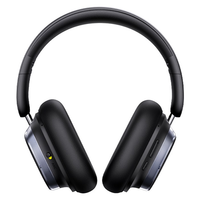 베이스어스 노이즈캔슬링 120시간 블루투스 5.4 무선 헤드셋, Bowie H1s 46dB, 블랙