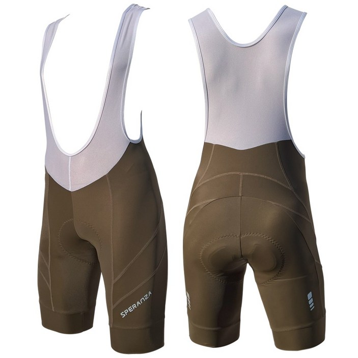 [스페란자]SP1421 빕5부팬츠(브라운) 싸이클의류 자전거복 맞춤전문 기능성의류 로고프린트 자체제작 국내생산 선수단의류 자전거의류