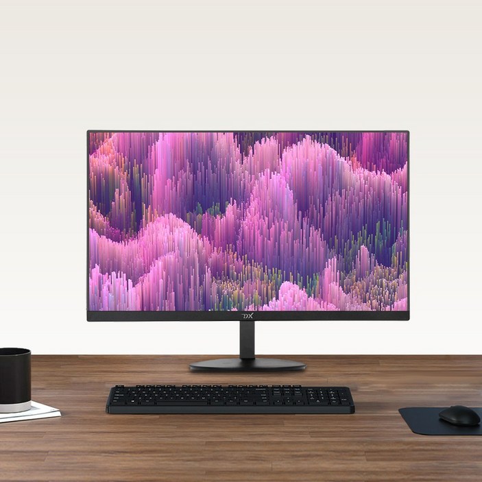 디엑스 54.61cm FHD 초슬림 베젤리스 모니터, DX220HDMI 무결점