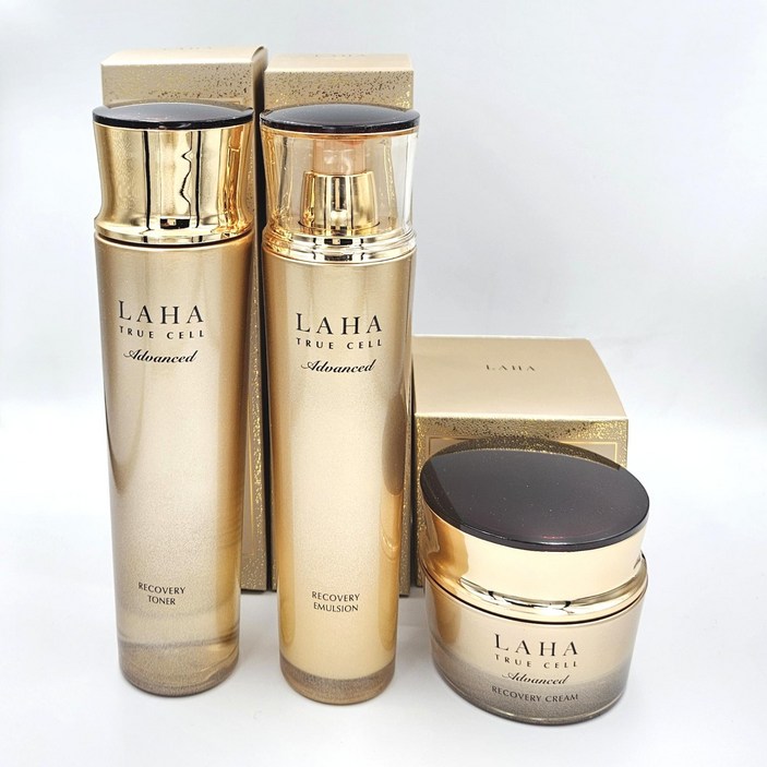 이자녹스 라하 트루셀 어드밴스드 리커버리 3종 세트 토너 에멀전 크림