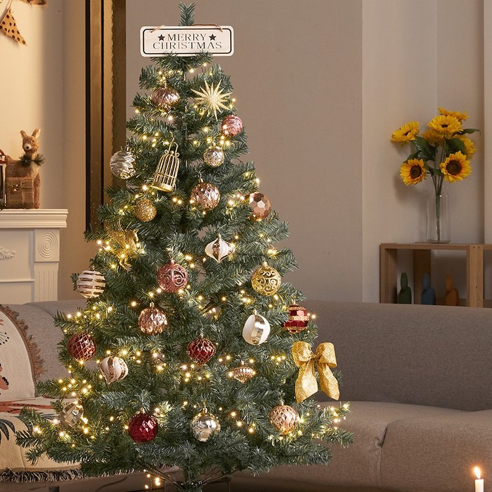 크리스마스트리 트리 장식 LED 전구 풀세트