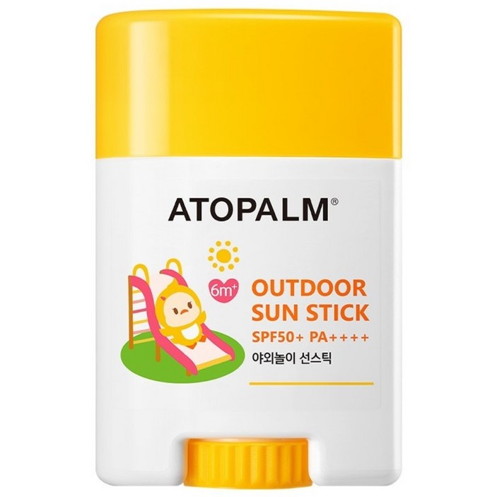 아토팜 유아용 야외놀이 선스틱 SPF50 PA, 21g, 1개