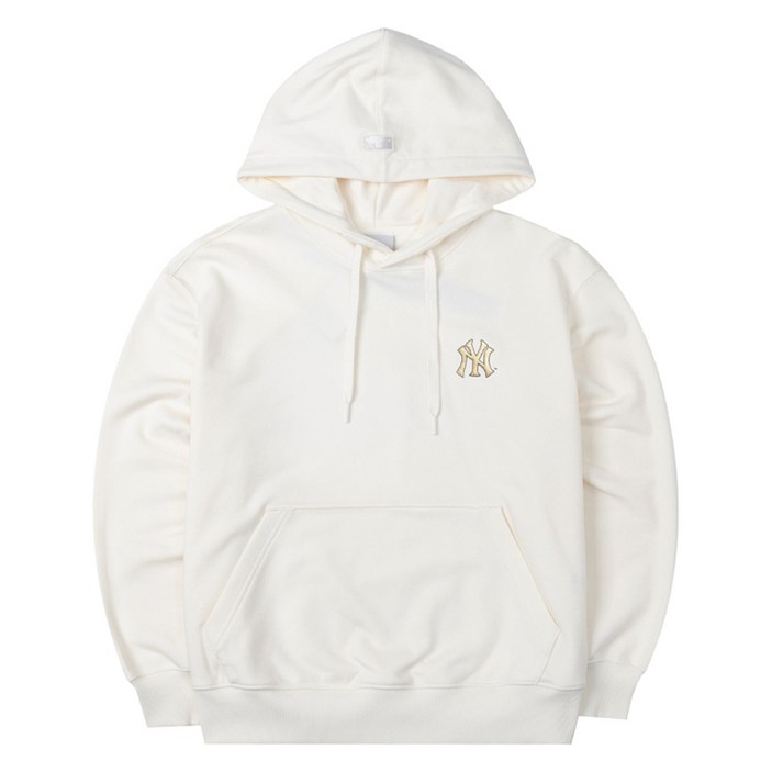 MLB 남녀 공용 로고 프론트 포켓 후드티 3AHDQ0151