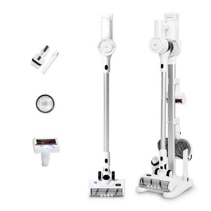 아이닉 아이닉 무선청소기 iv10 먼지비움 핸디레버 탑재  화이트