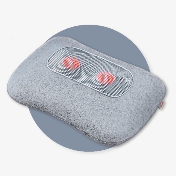 [한정수량 SALE] 보이로 안마쿠션 온열 목어께 안마기 등 허리 마사지기