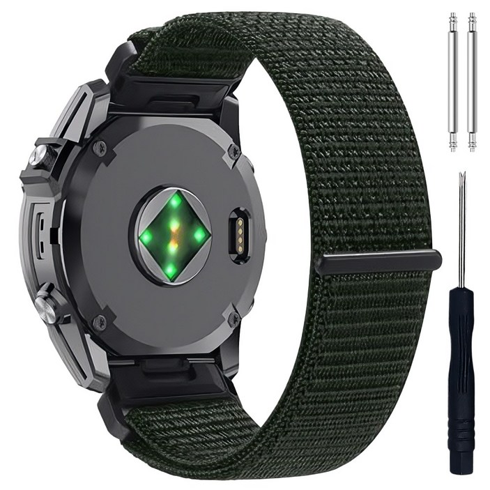 더조은셀러퀵핏 벨크로 스트랩 20mm 22mm 분리연장 봉 변경 가민 호환  포러너 피닉스 에픽스 어프로치 인스팅트 디센트 비보 액티브 베뉴