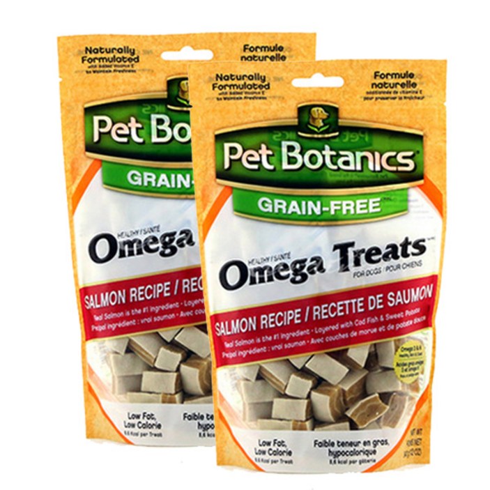 펫보타닉스 헬씨 오메가트릿 연어 340g x 2개 애견간식