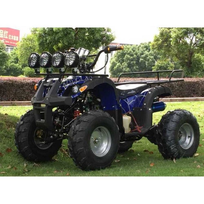 사륜오토바이 125cc ATV 산악 사륜 오프로드 세트 짐칸 산악용 레저용