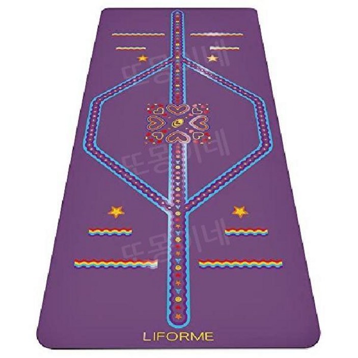 영국 정품 라이폼 천연고무 요가 매트 필라테스 Liforme 홈트매트