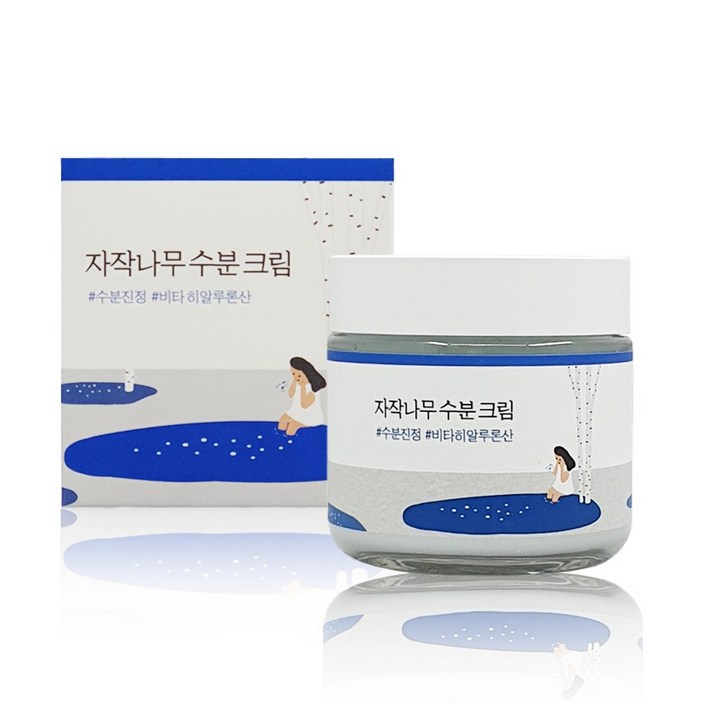 라운드랩 자작나무 수분 크림 80ml/보습/진정