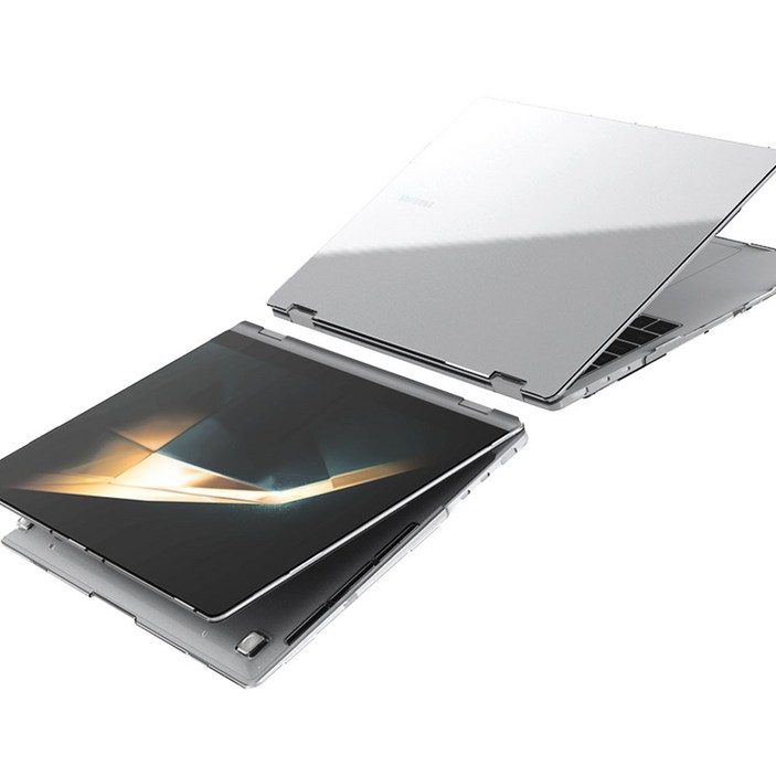 갤럭시북5 프로 360 노트북 투명 하드 케이스 갤럭시북4 프로 360 공용, 투명, 1개