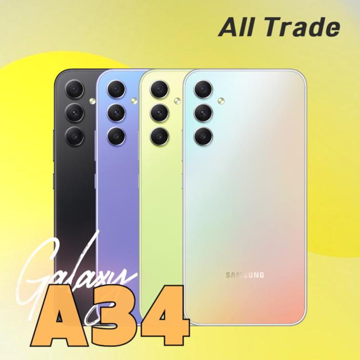 [올트레이드] 삼성전자 갤럭시 A34 중고폰 자급제 알뜰폰 공기계 알뜰폰 SM-A346 128GB