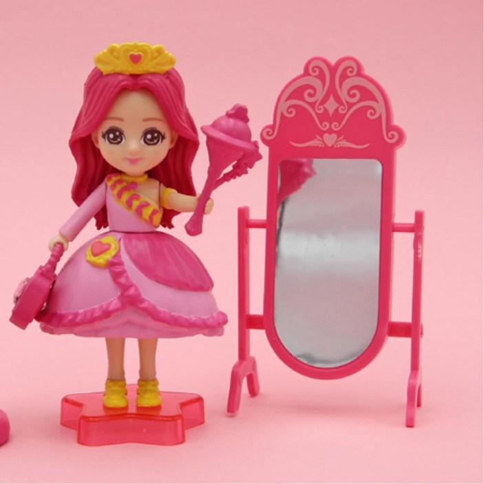 시크릿쥬쥬 쥬쥬 스텔라 화장대 세트 가방 화장대놀이