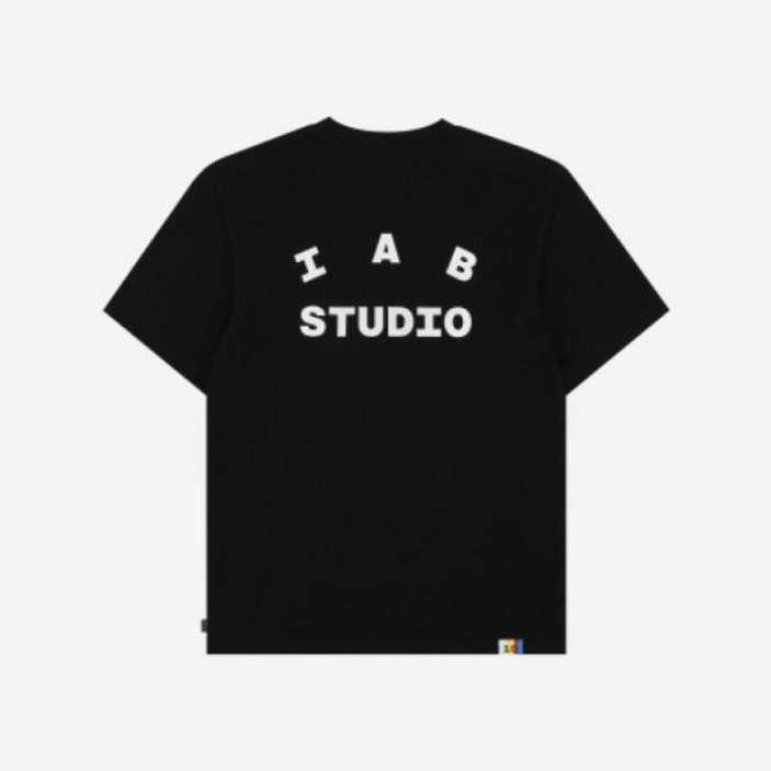 IAB Studio 아이앱 스튜디오 10th Anniversary TShirt Black 10주년 티셔츠 블랙